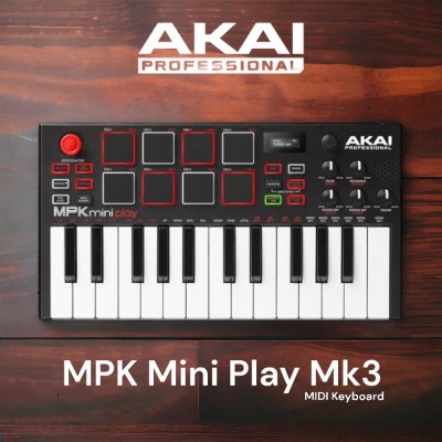 Akai MPK Mini Play Mk3 MIDI Keyboard