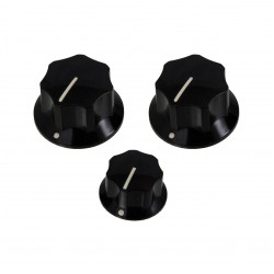 Allparts PK-0174 Jazz Bass Knob (3pcs)