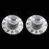 Allparts PK-3242 Witch hat Tone Knobs (2pcs)