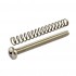 Allparts Stainless Steel Bridge Length Screws น็อตท้ายเบส 4 สาย(4pcs)