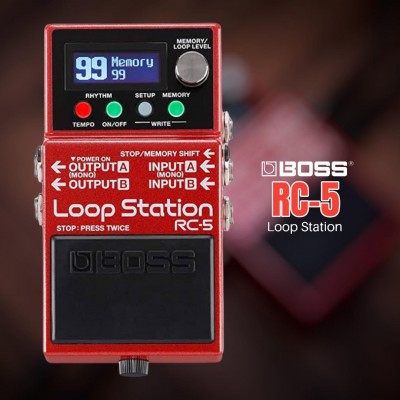 เอฟเฟคกีตาร์ Boss RC-5 Loop Station