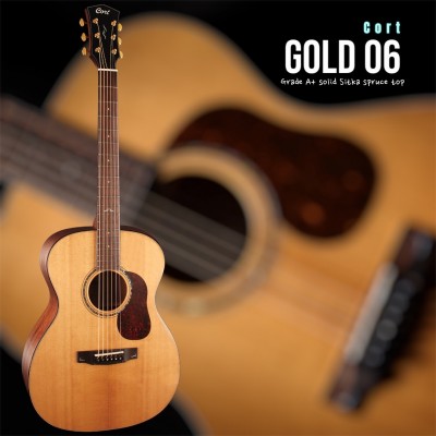 Cort gold series O6 ทรง Om All solid