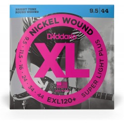 D’Addario EXL120+ Nickel Wound Super Light Plus 0095-044