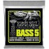 ERNIE BALL BASS 5 SLINKY COATED ELECTRIC BASS STRINGS 45-130