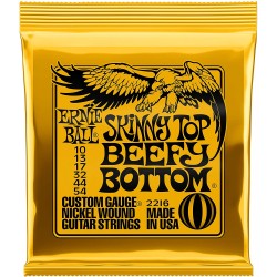 ERNIE BALL SKINNY TOP BEEFY BOTTOM SLINKY NICKEL WOUND ELECTRIC GUITAR STRINGS 10 - 54 GAUGE