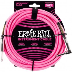 Ernie Ball 18 FEET BRAIDED S/A INST CABLE