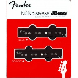 FENDER N3 NOISELESS JAZZ BASS PICKUPS
