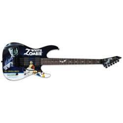 ESP LTD Kirk Hammett Signature White Zombie