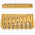 Hipshot 7 String Fixed Guitar Bridge Gold