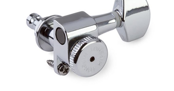 Hipshot Machine Heads Grip-Lock Closed Chrome 3+3 (8.5mm)
