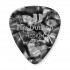 DUNLOP CELLULOID BLACK PEARLOID PICK MEDIUM 483-02MD