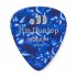 DUNLOP CELLULOID BLUE PEARLOID PICK MEDIUM 483-10MD