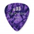 DUNLOP CELLULOID PURPLE PEARLOID PICK THIN 483-13TH