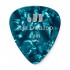 DUNLOP CELLULOID TURQUOISE PEARLOID PICK THIN 483-11TH