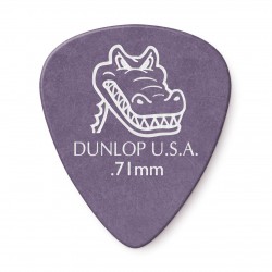 DUNLOP GATOR GRIP® PICK .71MM 417-071