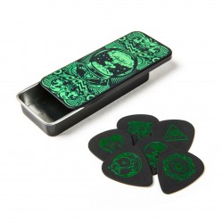 DUNLOP ILOVEDUST GREEN PICK TIN ILDCT01