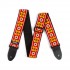 DUNLOP JACQUARD AVALON RED STRAP D6703RD