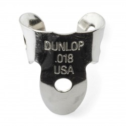 DUNLOP NICKEL SILVER FINGERPICKS .018 IN 33-018