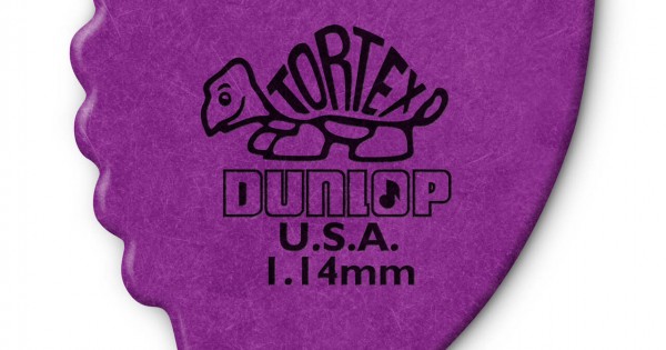 DUNLOP TORTEX® FIN PICK 1.14MM 414-114