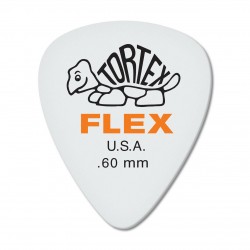 DUNLOP TORTEX® FLEX™ STANDARD PICK .60MM 428-060
