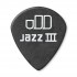 DUNLOP TORTEX® PITCH BLACK JAZZ III PICK 1.35MM 482-135