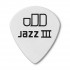 DUNLOP TORTEX® WHITE JAZZ III PICK 1.0MM 478-100