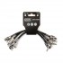 MXR® 6IN PATCH CABLE 3-PACK 3PDCP06