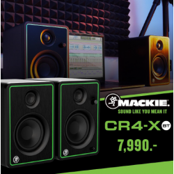 Mackie CR4-XBT 4″ Multimedia Monitors with Bluetooth (Pair)