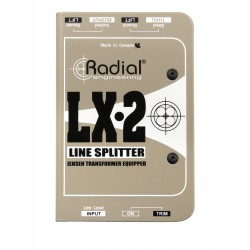 Radial LX-2 Line-Level Splitter & Attenuator