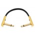 RockBoard Flat Patch Cable Gold 10 CM