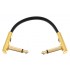 RockBoard Flat Patch Cable Gold 10 CM