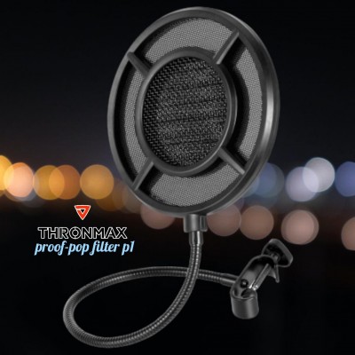 Thronmax proof-pop filter p1 ฟิลเตอร์กันลม และเสียงรบกวน