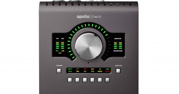 UNIVERSAL AUDIO Apollo Twin MkⅡ QUAD（Universal Audio Apollo Twin 