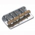 Wilkinson Barrel Style Bass Bridge for 4 String WBBC Chrome