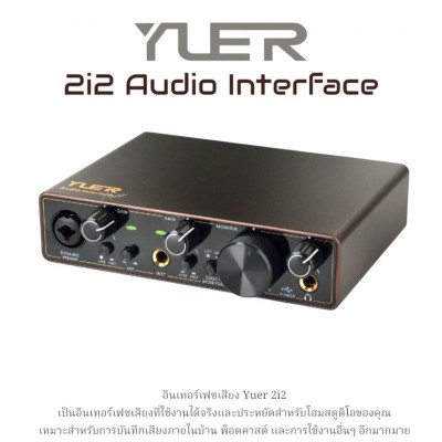 Yuer 2i2 Audio Interface