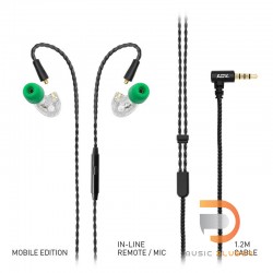 หูฟัง ADV. Model 3 MMCX In-ear Monitors Mobile Edition (Clear)