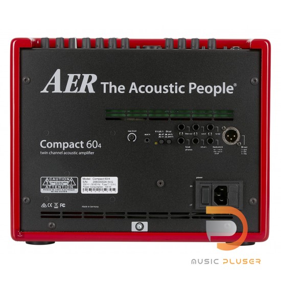 AER COMPACT 60/4 RED HIGH GLOSS
