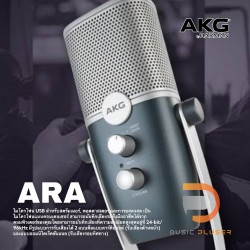 AKG Ara Professional Two-Pattern USB Condenser Microphone