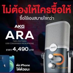 AKG Ara Professional Two-Pattern USB Condenser Microphone