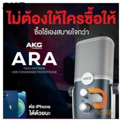 AKG Ara Professional Two-Pattern USB Condenser Microphone