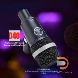 AKG D40 Professional Dynamic Instrument Microphone