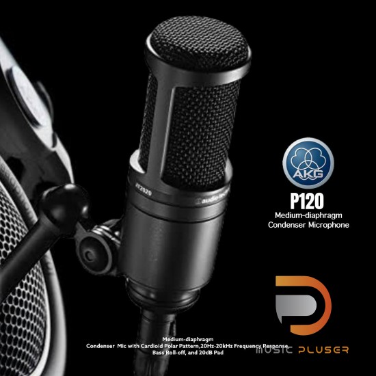 AKG P120 Medium-diaphragm Condenser Microphone AKG P120 Medium-diaphragm Condenser Microphone
