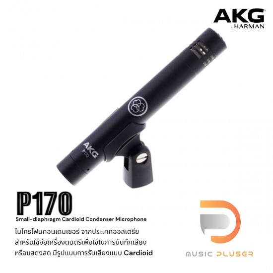 AKG P170 Small-diaphragm Cardioid Condenser Microphone AKG P170 Small-diaphragm Cardioid Condenser Microphone