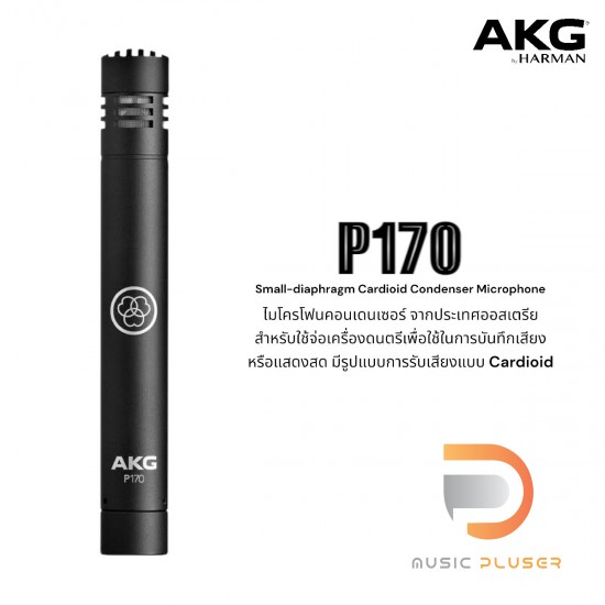 AKG P170 Small-diaphragm Cardioid Condenser Microphone AKG P170 Small-diaphragm Cardioid Condenser Microphone