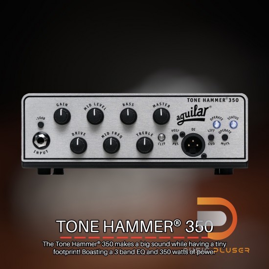 Aguilar Tone Hammer 350 Bass Amp Head