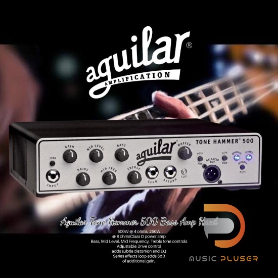 Aguilar Tone Hammer 500 Bass Amp Head