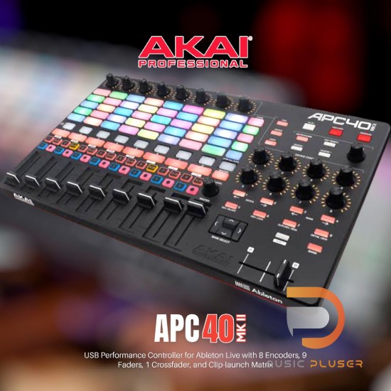 動作確認OKやや難アリ】AKAI APC40 MKII 折りこん