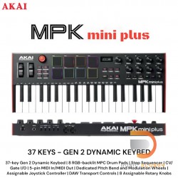 Akai MPK Mini Plus 37-key MIDI Controller