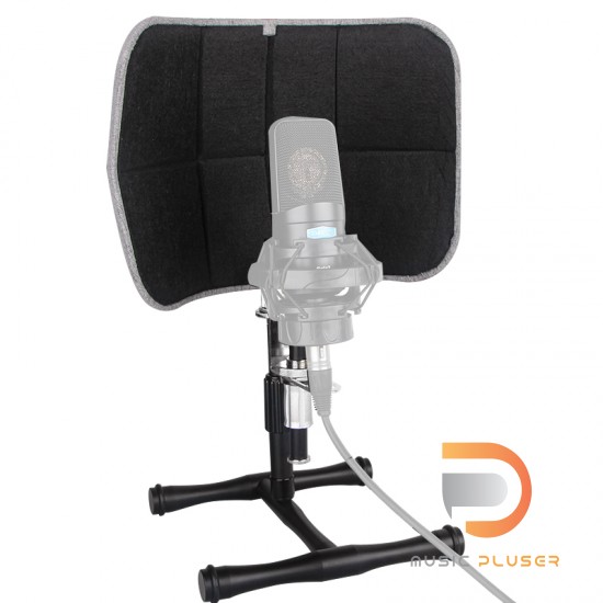 Alctron PF52 Black Desktop Studio Microphone Screen