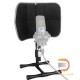 Alctron PF52 Black Desktop Studio Microphone Screen Alctron PF52 Black Desktop Studio Microphone Screen